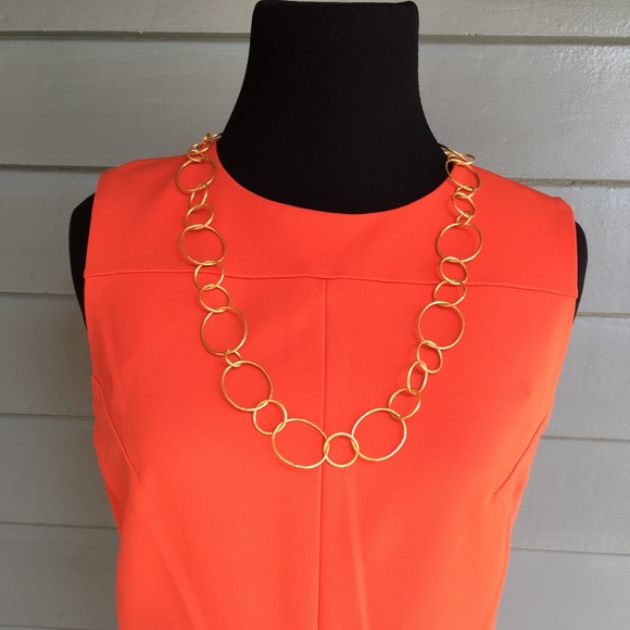 NWT Diane vonFurstenberg Sz 6 Orange - Picture 2 of 7